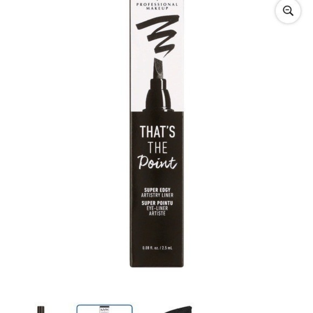Lot of 3 NYX That's The Point Black Eyeliner *RETIRED* new in box - Picture 2 of 7